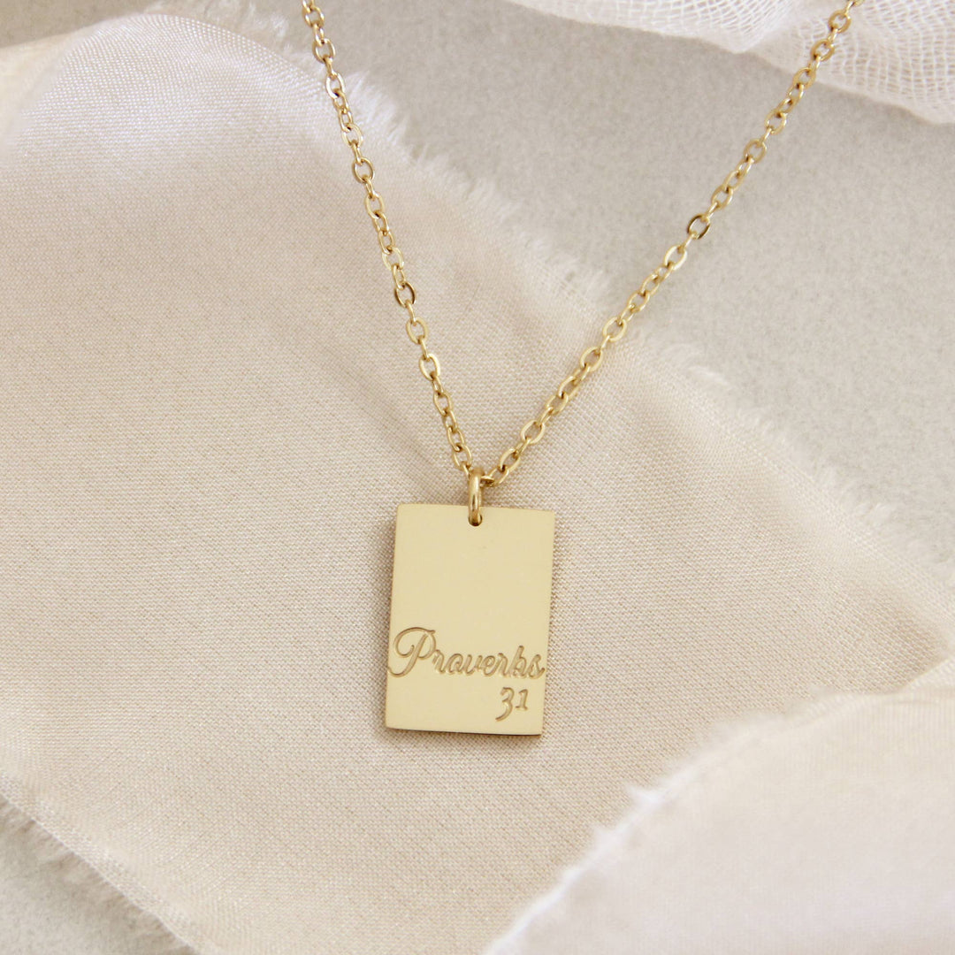 Proverbs 31 Necklace
