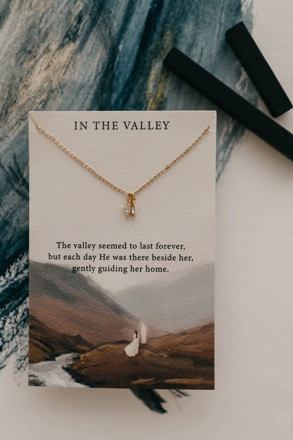 In the Valley Necklace | Dear Heart Jewelry | Christian Jewelry | Christian Necklace