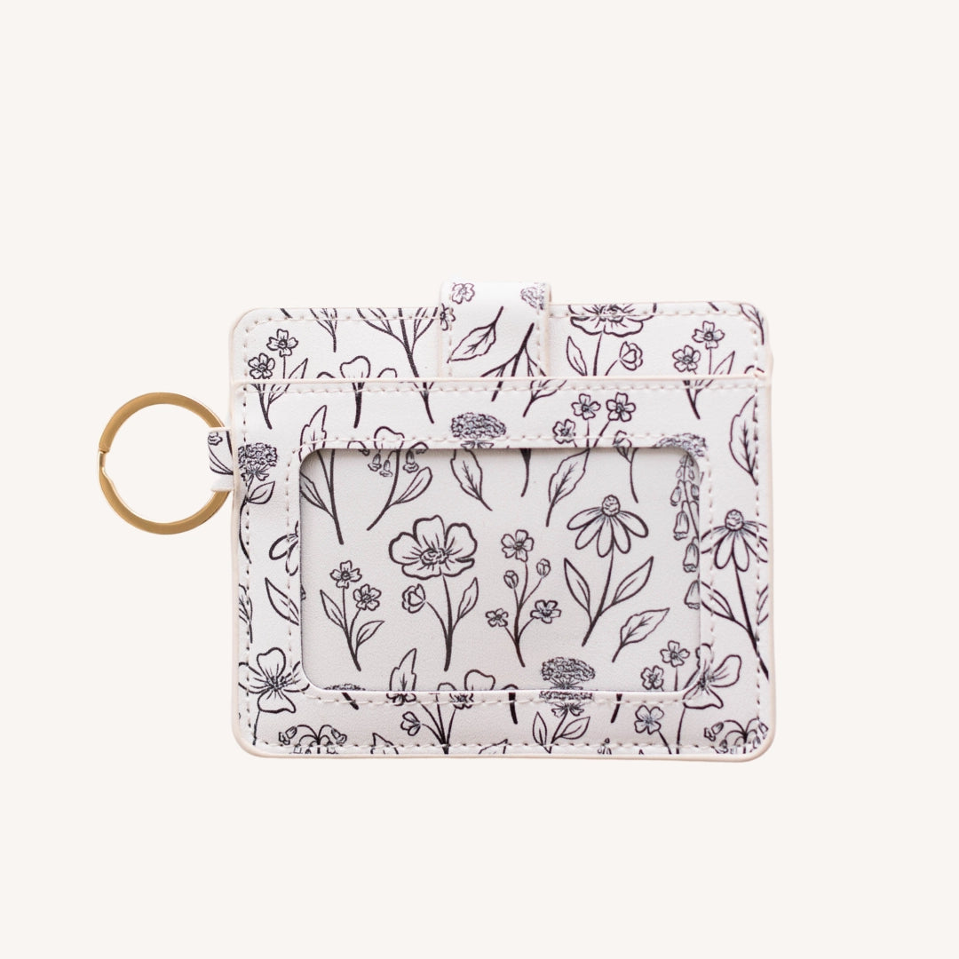 Pressed-Floral-Keychain-Wallet-Back