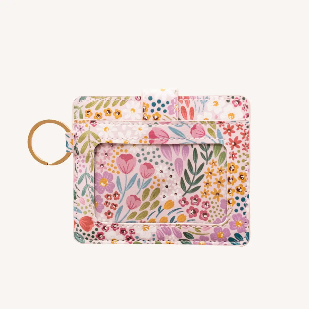 Floral Wallet and ID Holder - Summer Meadows - Elyse Breanne Designs 