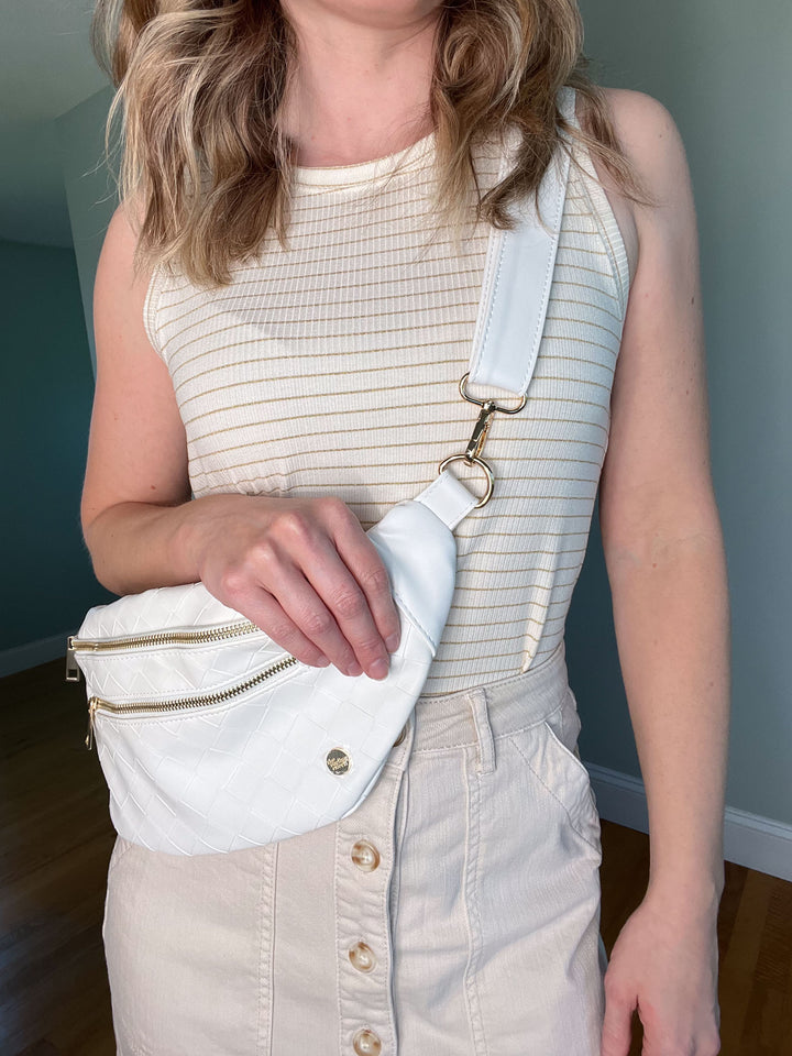 The Darling Effect Woven Belt Bag