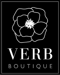 Verb Boutique Black and White logo