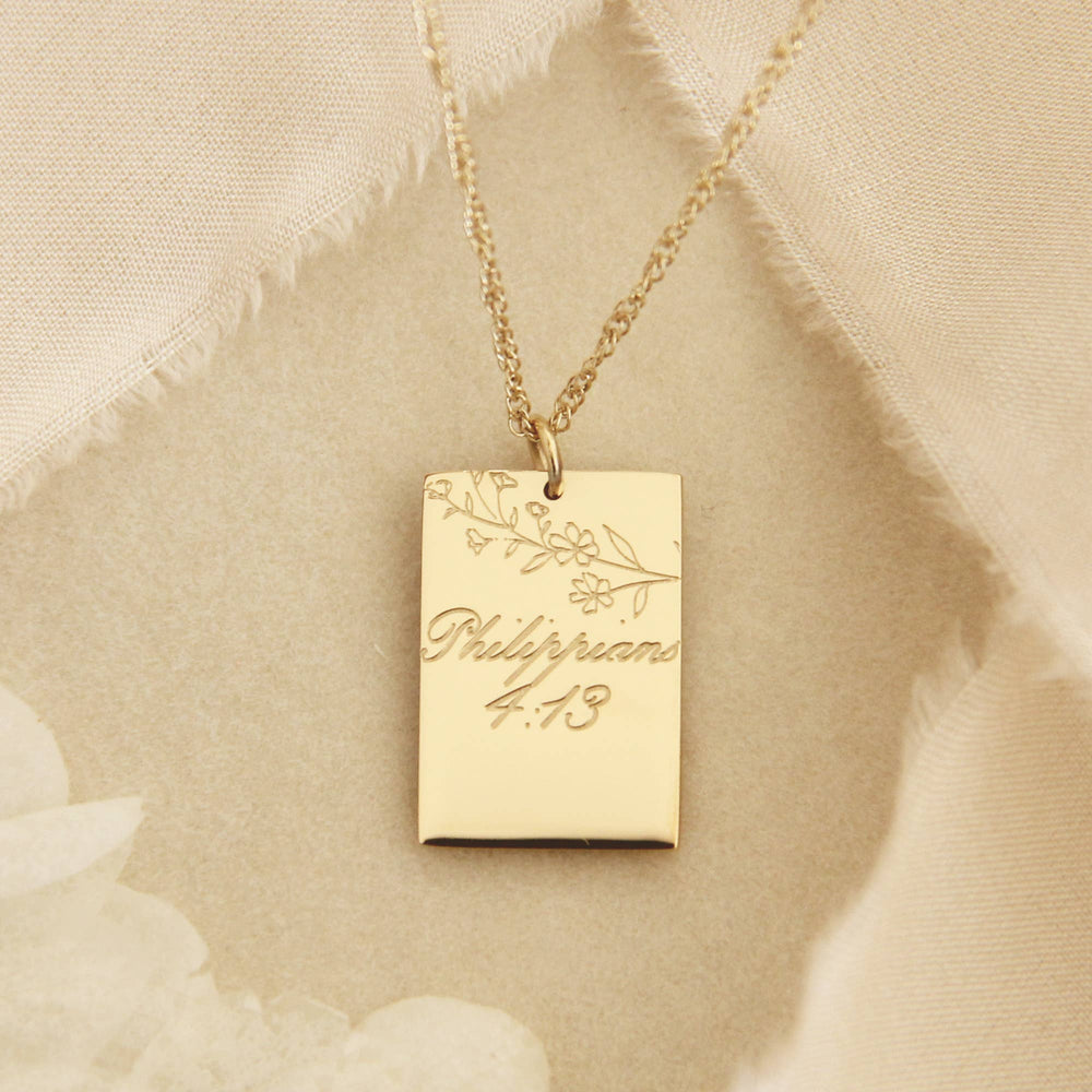 I Can Do All Things Philippians 4:13 Necklace