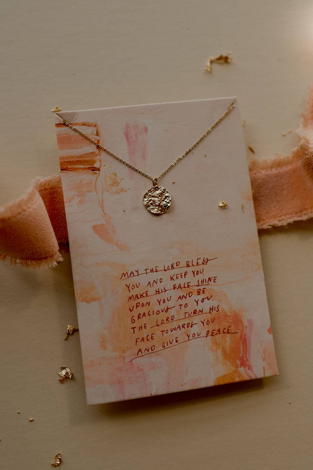 The Blessing Necklace | Dear Heart Jewelry | Christian Necklace
