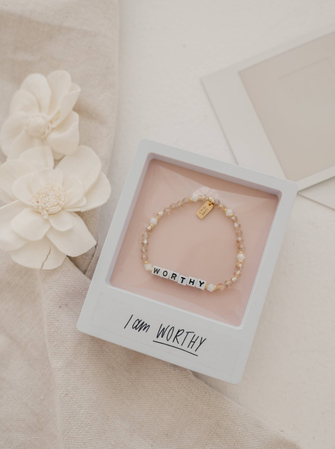 I am Worthy Bracelet | Dear Heart Jewelry | Christian Bracelet