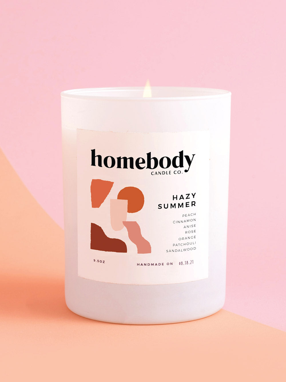 Burn and Bloom Candle | Homebody Candle Co | Hazy Summer