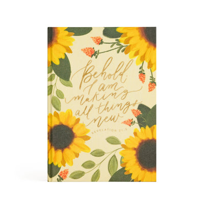 Hosanna Revival Christian Journal - Savannah Sunflower Theme Cover